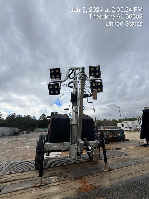 2023 Wanco WLTT-4MM4K Diesel, Deep Sea Controller, Shore Power Plug, Auto Start, (4) 350W LED Floodlights, 4kW Generator, 60 Gal Fuel Tank, 2" Ball, T3