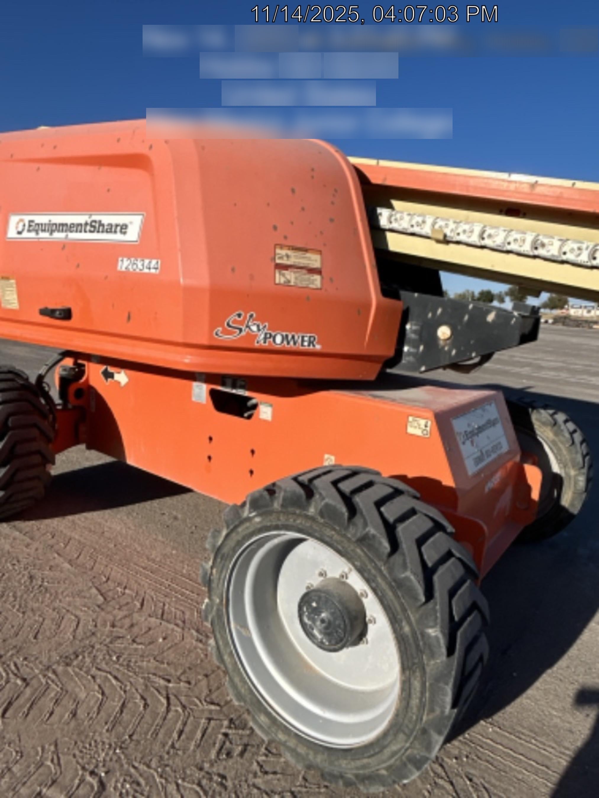 2021 JLG 660SJ