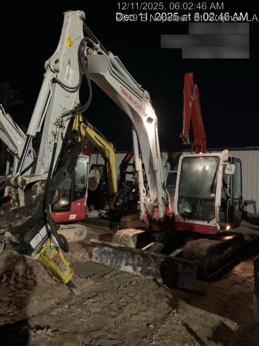 2019 Takeuchi TB290 Takeuchi TB290 Cab/Heat/AC w/Rubber Tracks, Auxiliary Hydraulics, Dozer Blade, Manual QC