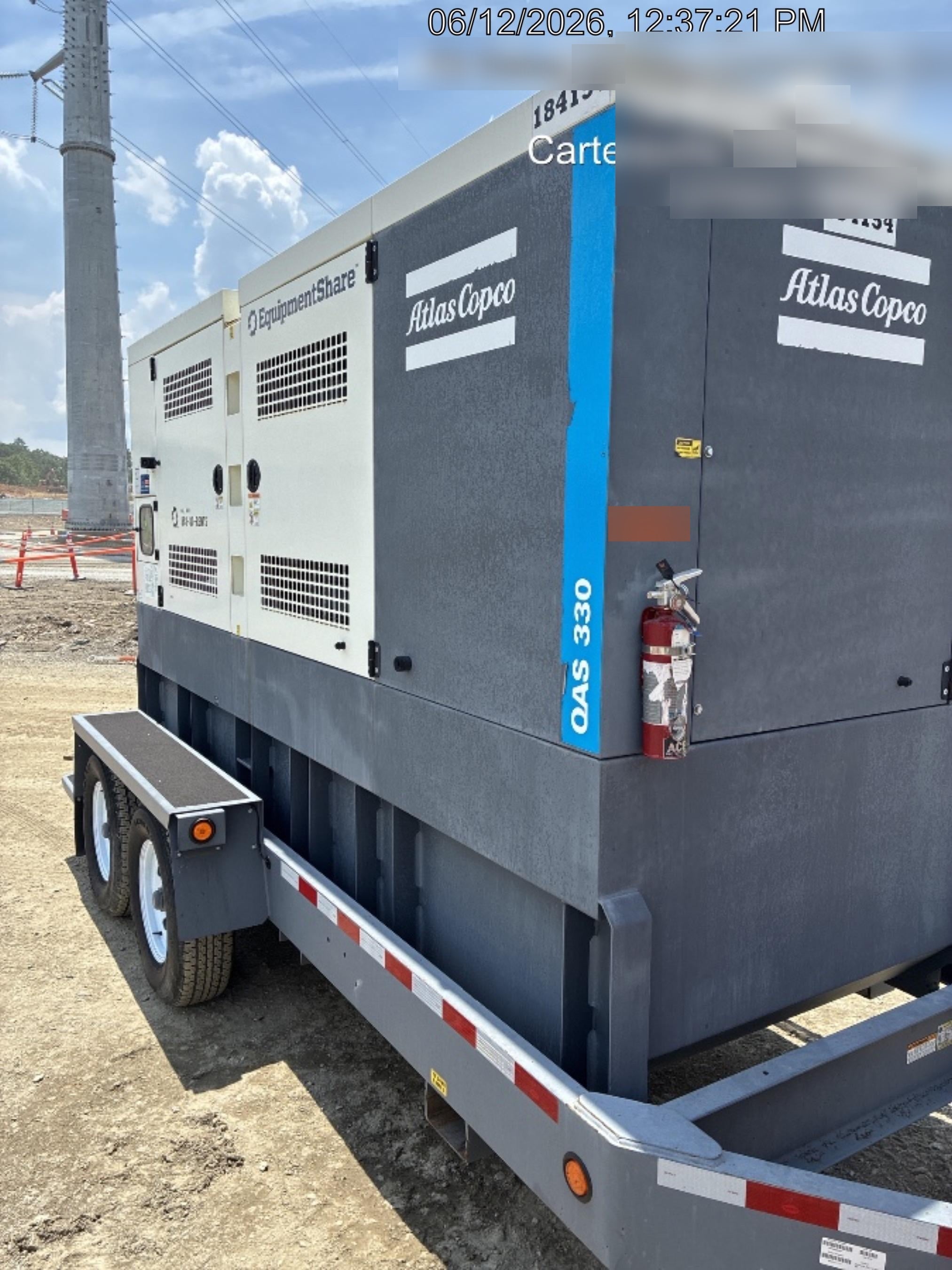 2021 ATLAS COPCO QAS 330