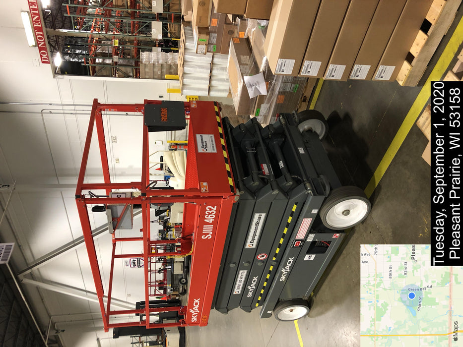 2018 Skyjack SJIII-4632 Standard Rental Specs