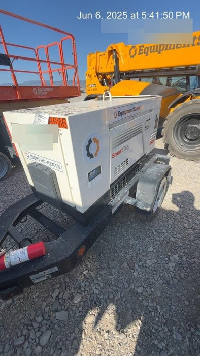2020 Multiquip DLW400ESA4 400 amp Welder, 14kW, 120/240V, T4F Kubota, Trailer