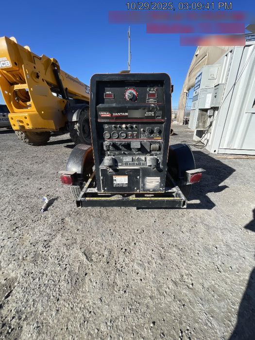 2021 Lincoln Electric Vantage 322 Vantage 322 Ready Pak 3 w/ Telematics & Decals, ORANGE (includes trailer, cable rack, fender light kit)