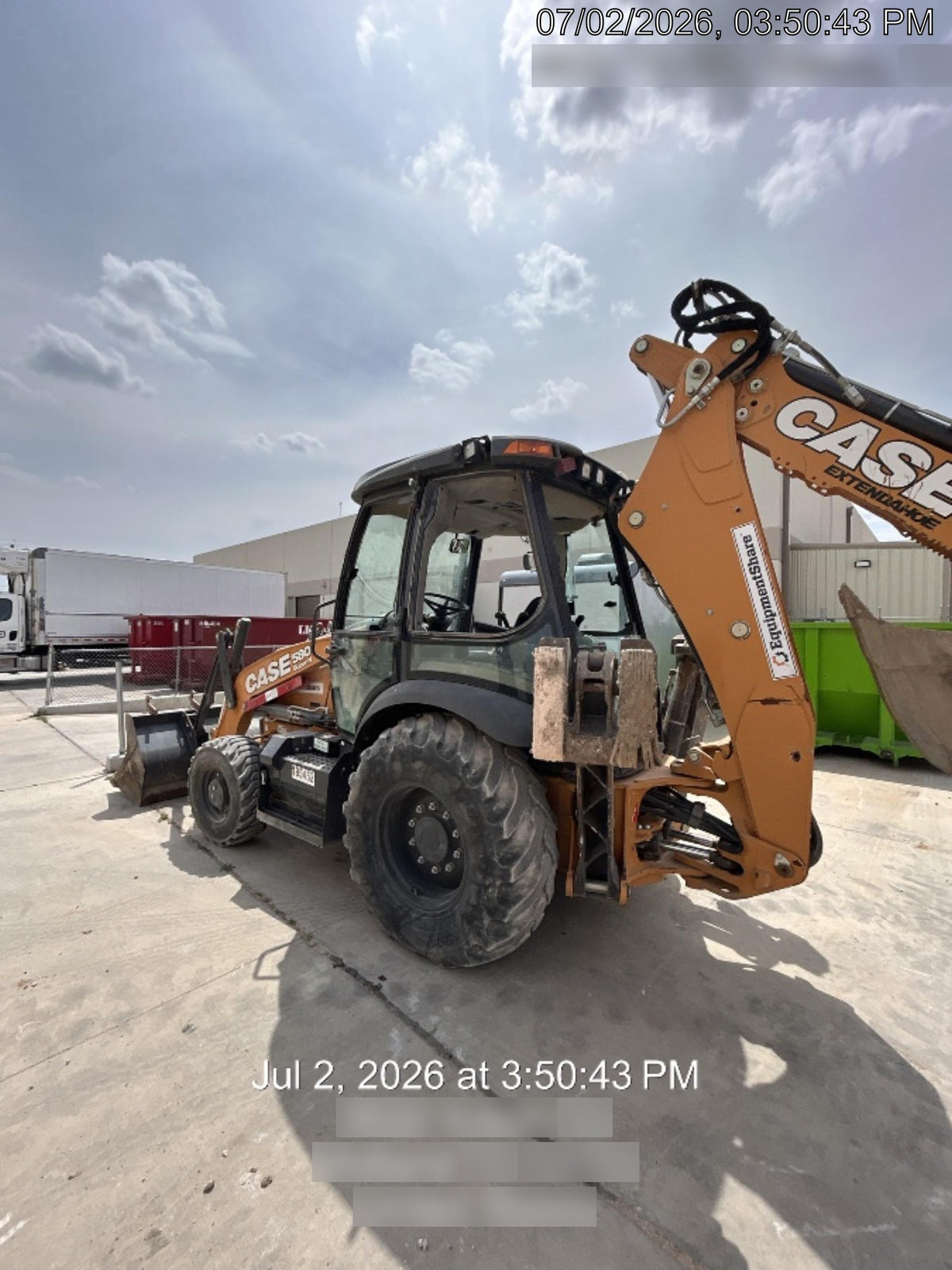 2021 CASE 580 Super N - Extendable