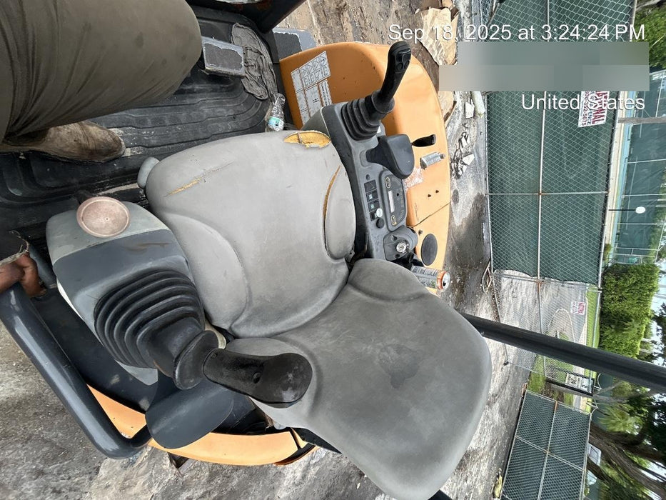 2018 Case CX37C ROPS, LONG ARM, RUBBER TRACKS, AUX HYD