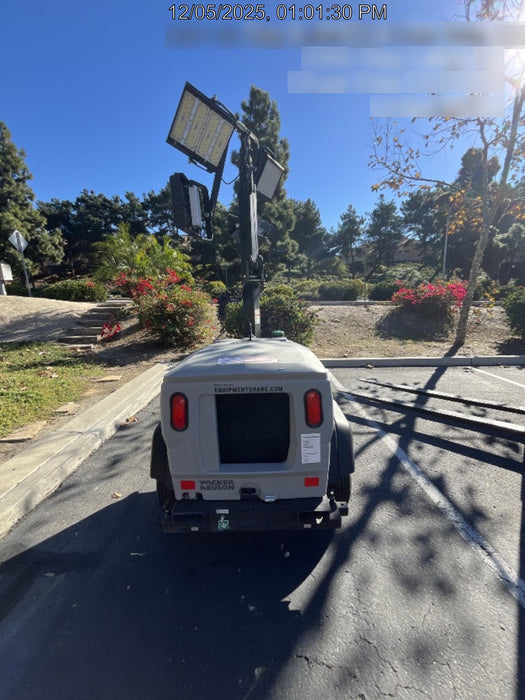 2024 Wacker Neuson LTT4 Diesel, Kohler KDW702, Deep Sea Controller, Auto Start, LED 320W, Bypass Outlet, T3