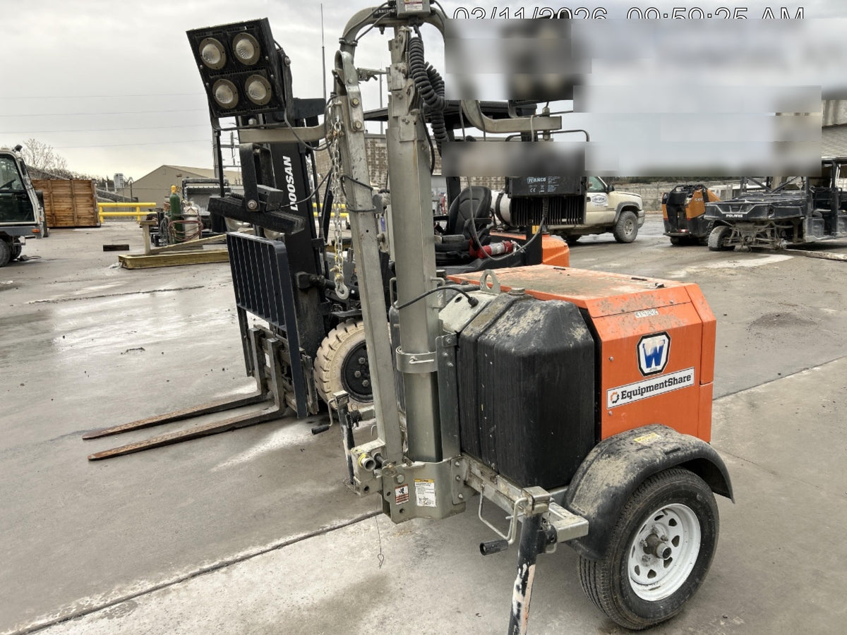 2024 Wanco WLTT-4MM4K Diesel, Deep Sea Controller, Shore Power Plug, Auto Start, (4) 350W LED Floodlights, 4kW Generator, 60 Gal Fuel Tank, 2" Ball, T3