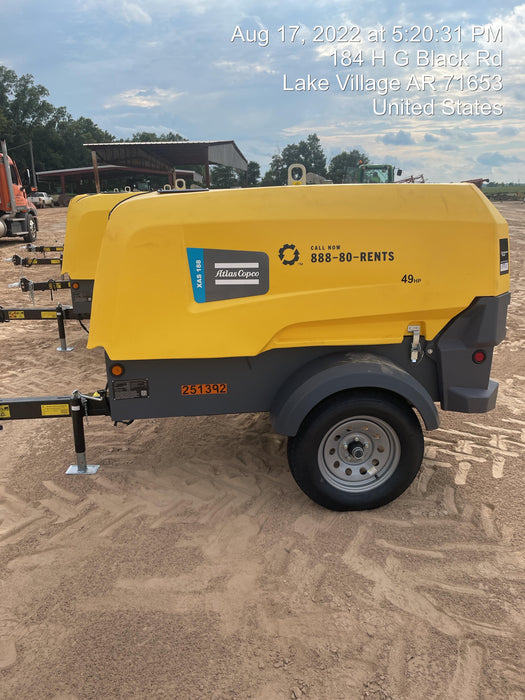 2022 ATLAS COPCO XAS188 CWK