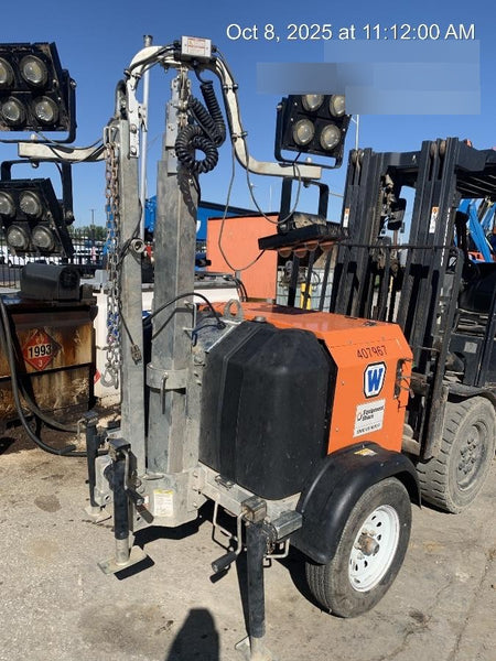 2024 Wanco WLTT-4MM4K Diesel, Deep Sea Controller, Shore Power Plug, Auto Start, (4) 350W LED Floodlights, 4kW Generator, 60 Gal Fuel Tank, 2" Ball, T3