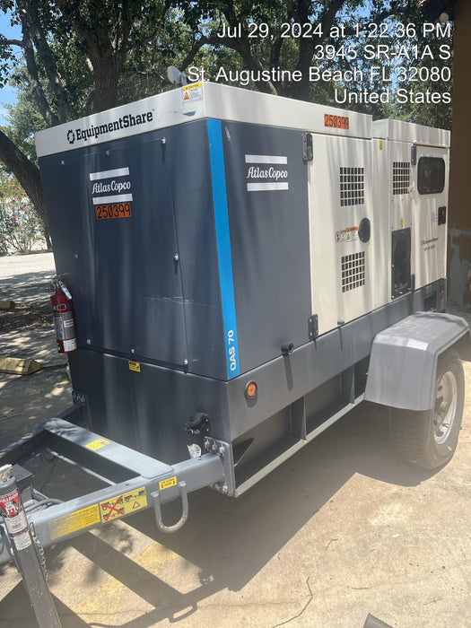 2022 ATLAS COPCO QAS 70