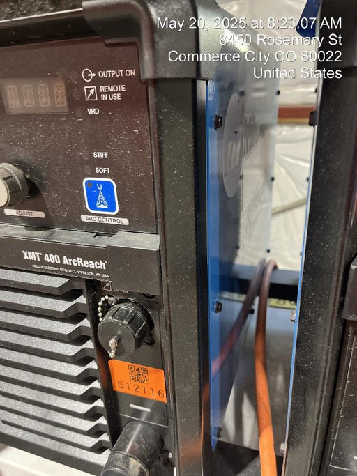 2025 MILLER ELECTRIC XMT 400