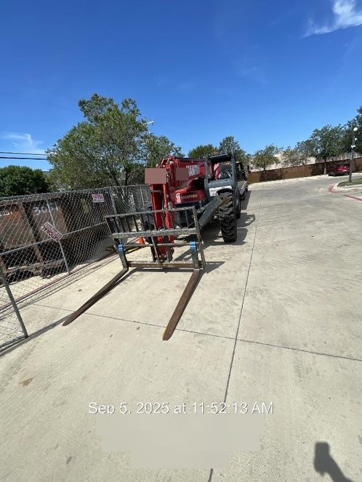 2018 Manitou MTA10055 MTA10055 - 120 HP T4, Canopy, Worklights/Strobe, Beacon, 66" Carriage, 60" Forks, Solid Tires, Lift Hook, Aux Hydraulics