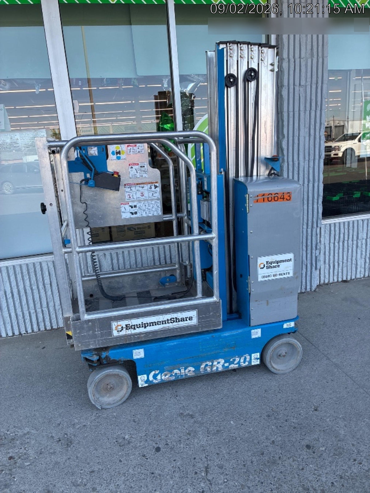 2020 GENIE GR-20