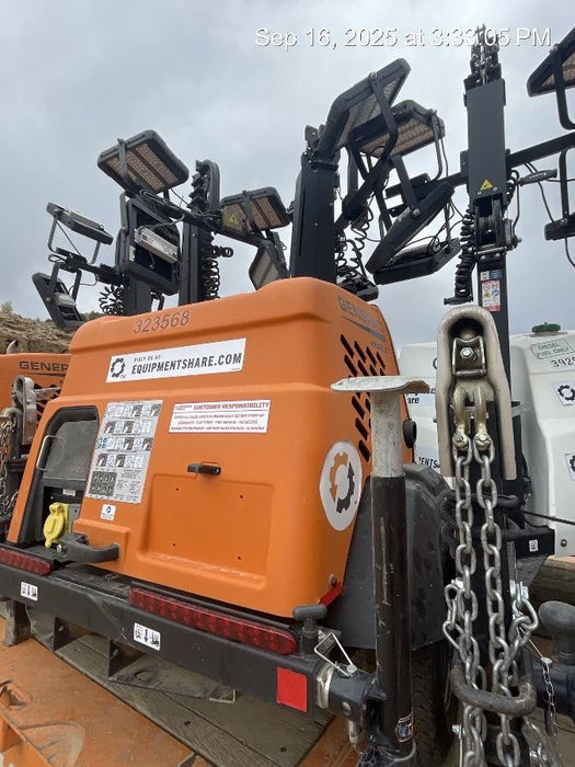 2023 Generac MLT2 Diesel, Flex Switch 120V Input, Powerzone Controller, (4) 320W LED Lights, 4kW Generator, 39.9 Gal Fuel Tank, 2" Ball, T3