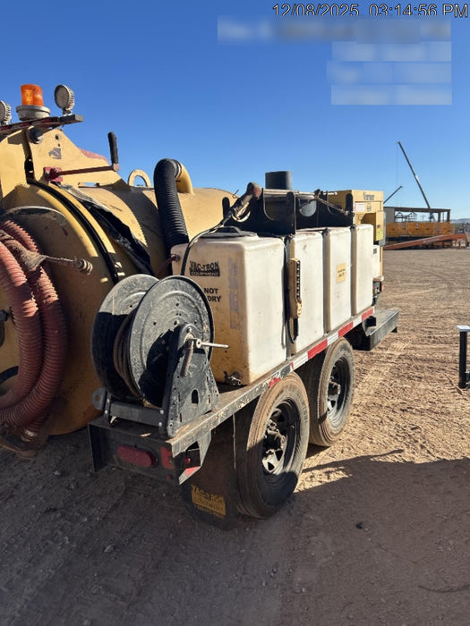 2020 Vac-Tron LP573XDT 24Hp Kohler Diesel - 500 Gal Debris Tank - 500 CFM Vacuum Pump - x2 100 Gal Water Tanks