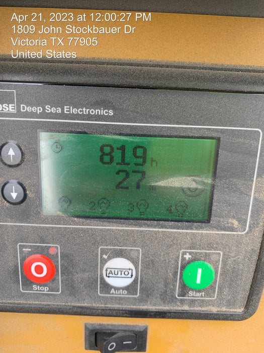 2022 Allmand NLV3GR (4) LED Light Fixture 350W, 23' Vertical Mast, 3kW Prime, Towable, ES Decals, T3