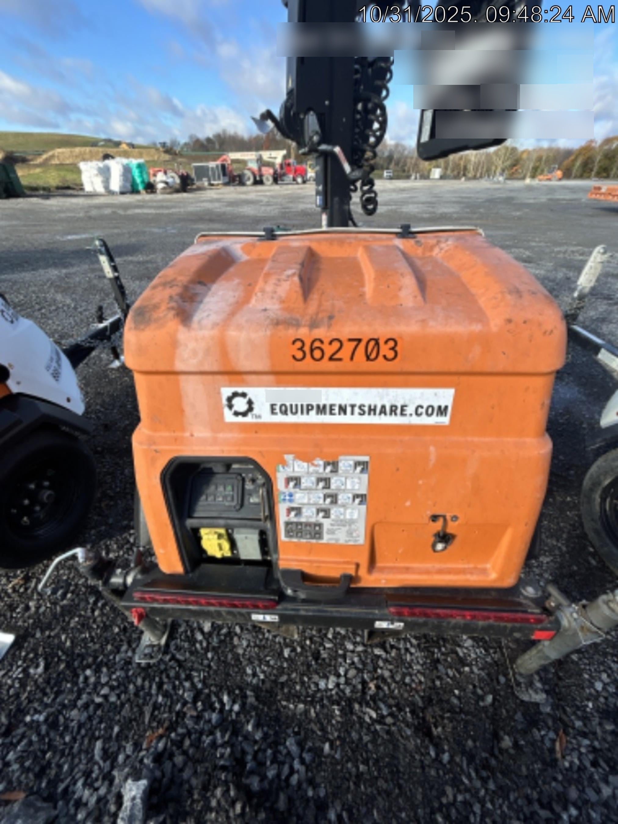 2023 Generac MLT2 Diesel, Flex Switch 120V Input, Powerzone Controller, 
(4) 320W LED Lights, 4kW Generator, 39.9 Gal Fuel Tank, 2" Ball, T3
