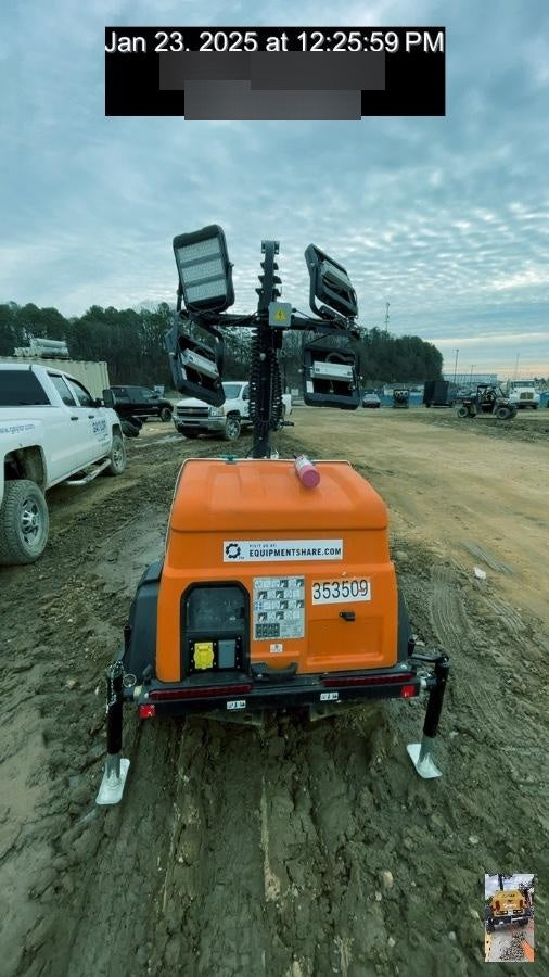 2023 Generac MLT2 Diesel, Flex Switch 120V Input, Powerzone Controller, (4) 320W LED Lights, 4kW Generator, 39.9 Gal Fuel Tank, 2" Ball, T3