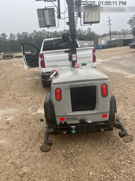 2024 Wacker Neuson LTT4 Diesel, Kohler KDW702, Deep Sea Controller, Auto Start, LED 320W, Bypass Outlet, T3