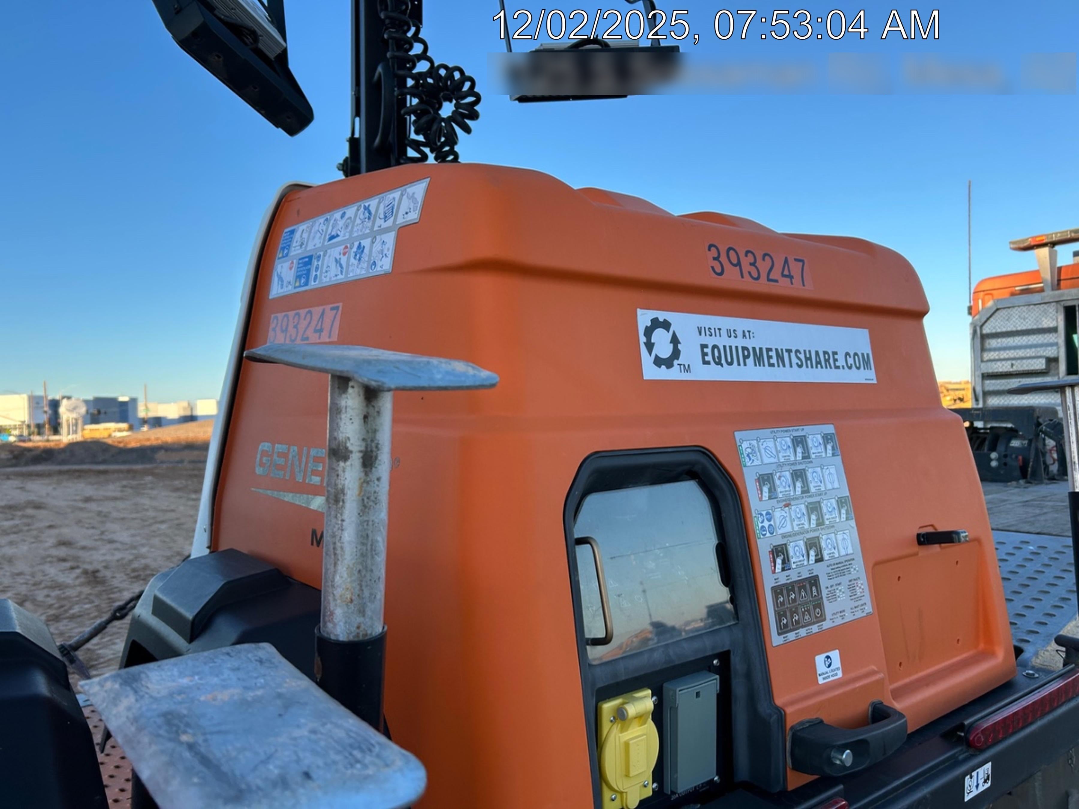 2024 Generac MLT2 Diesel, Flex Switch 120V Input, Powerzone Controller, 
(4) 320W LED Lights, 4kW Generator, 39.9 Gal Fuel Tank, 2" Ball, T3