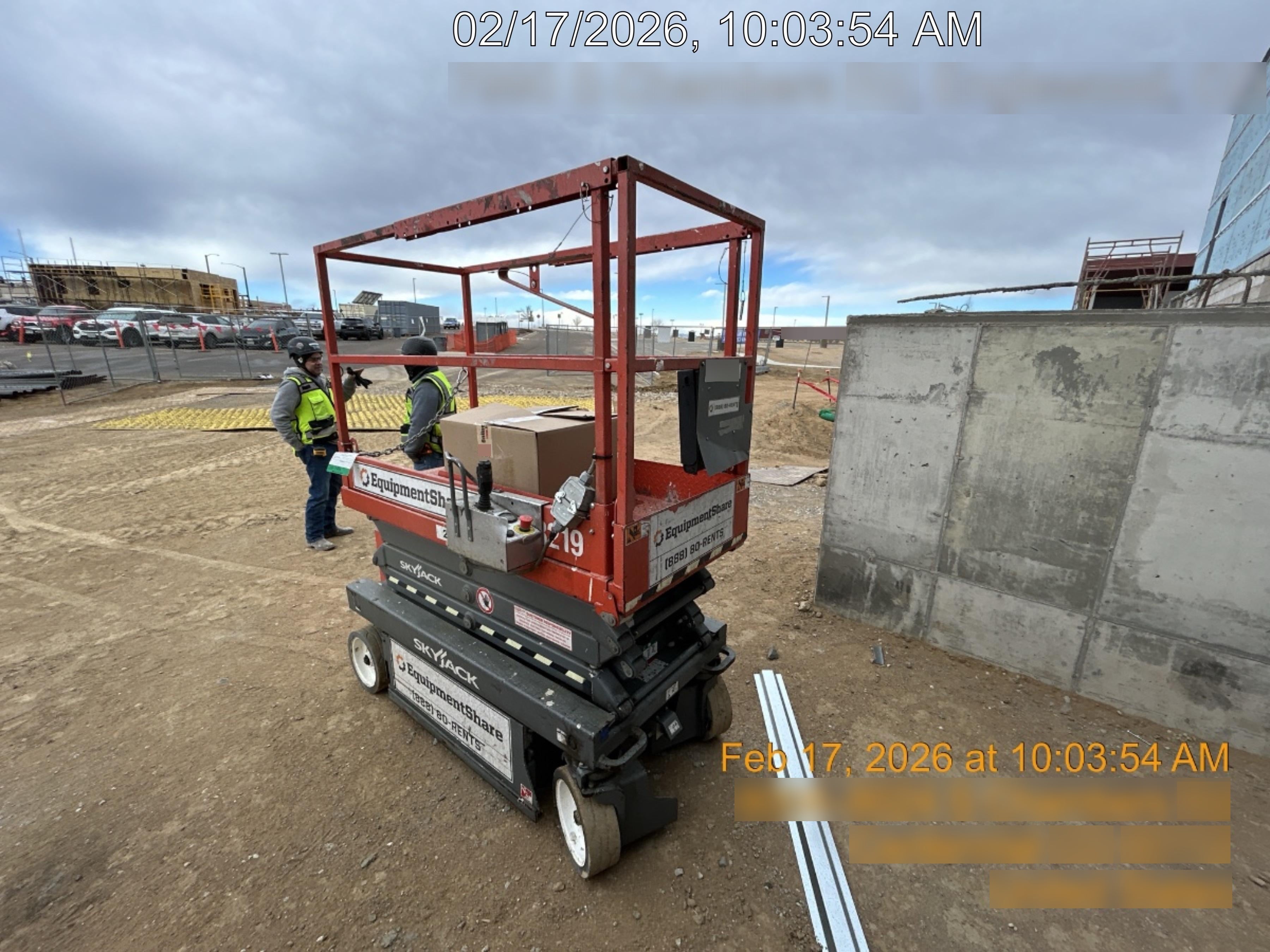 2019 Skyjack SJIII-3219 Standard Options