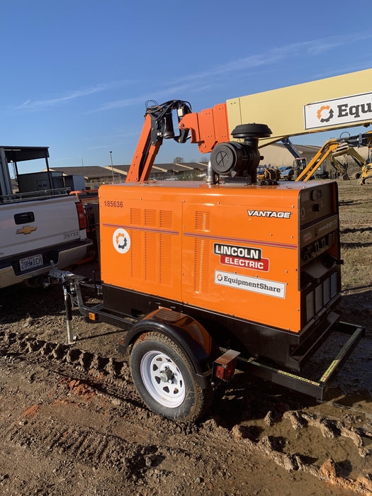 2021 Lincoln Electric Vantage 549X Ready Pak 3, ORANGE (includes trailer, cable rack, fender light kit)