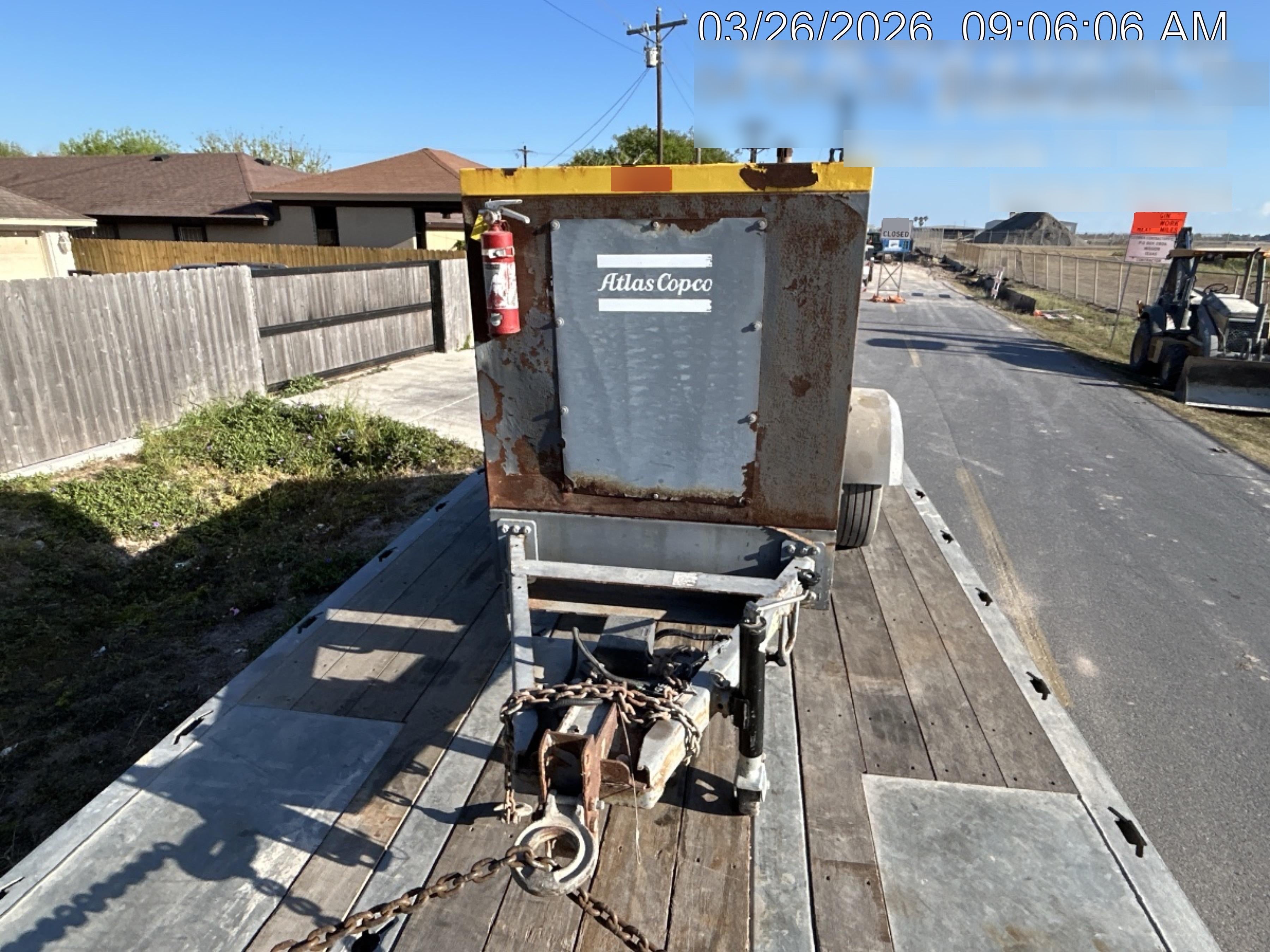 2020 ATLAS COPCO PAS 100 HF CS Enclosed
