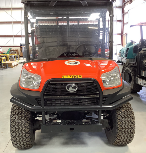 2021 Kubota RTV-X1140W-H Plastic Canopy, Windshield Acrylic Clear, LED Strobe Light, Wire Harness Kit, Back up Alarm