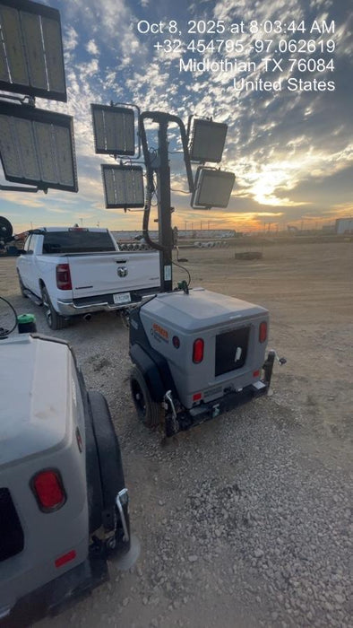 2024 Wacker Neuson LTT4 Diesel, Kohler KDW702, Deep Sea Controller, Auto Start, LED 320W, Bypass Outlet, T3