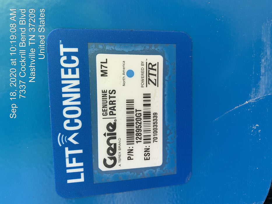 2020 Genie GS-1930 Solid Non Marking Tires, Beacon, Folding rails with half height swing gate