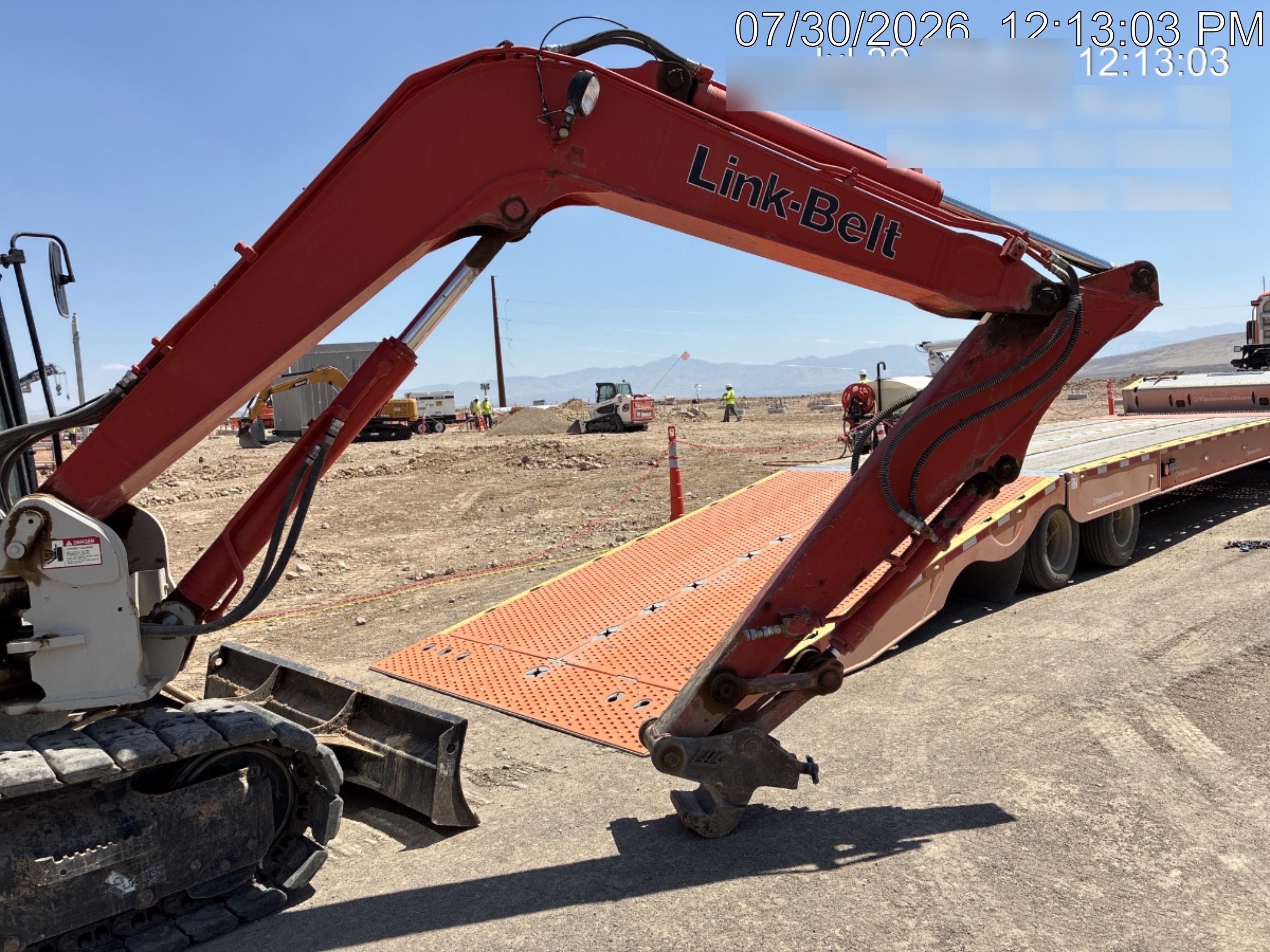 2020 Link-Belt 80X3EX EXC, 7'2" ARM, 17.7" RT, MFH(PJ)
