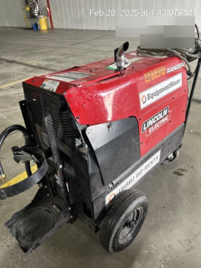 2024 Lincoln Electric Ranger 305 LPG Ranger 305 LPG, Undercarriage, Tank Holder & Strap, 10kw AC Gen, 25hp Kohler LPG Eng