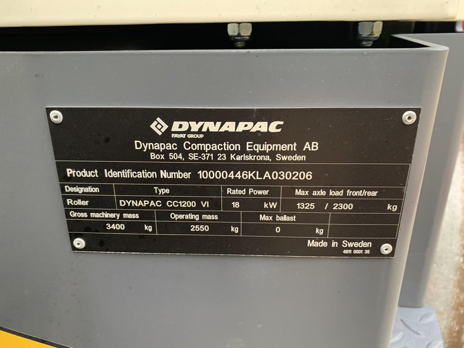 2020 DYNAPAC CC 1200