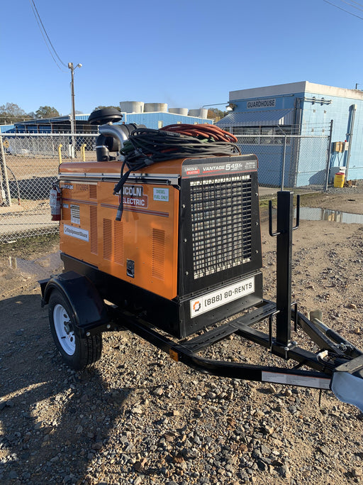 2021 Lincoln Electric Vantage 549X Ready Pak 3, ORANGE (includes trailer, cable rack, fender light kit)