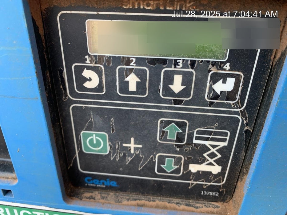 2019 Genie GS-1930 Fixed rails with chain Entry