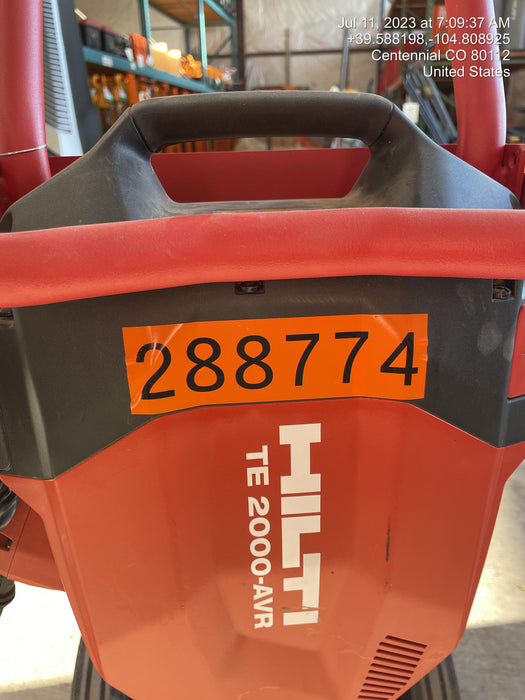 2023 HILTI TE 2000-AVR