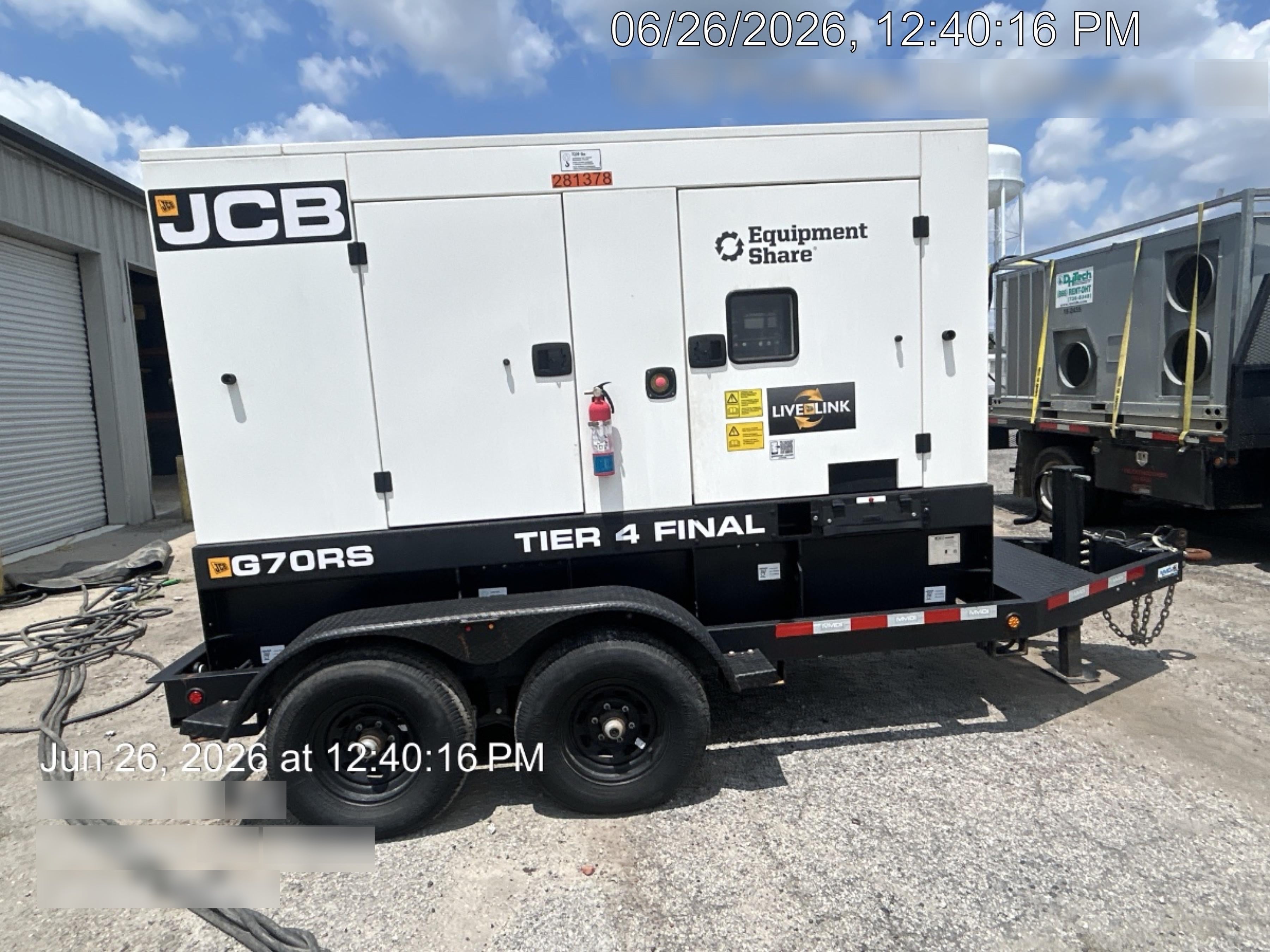 2022 JCB G70RST4F