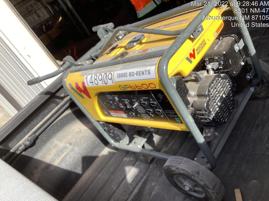 2021 WACKER NEUSON GP6600A