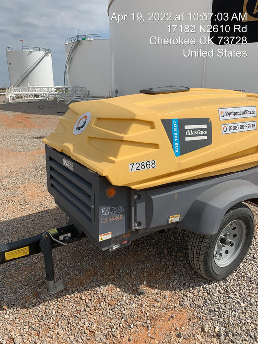 2018 ATLAS COPCO XAS185