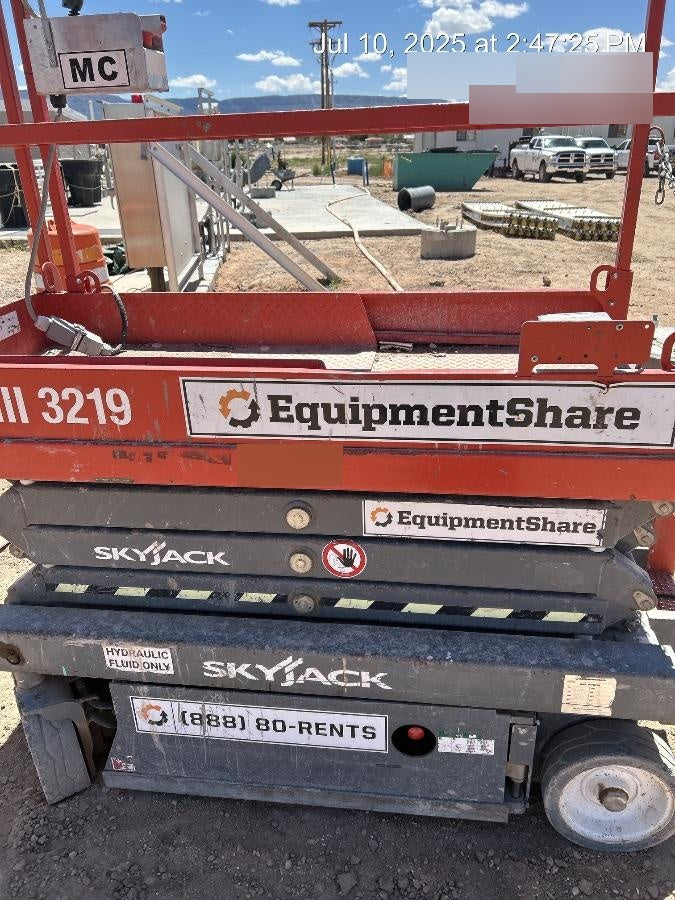 2019 Skyjack SJIII-3219 Standard w/Trojan Batteries