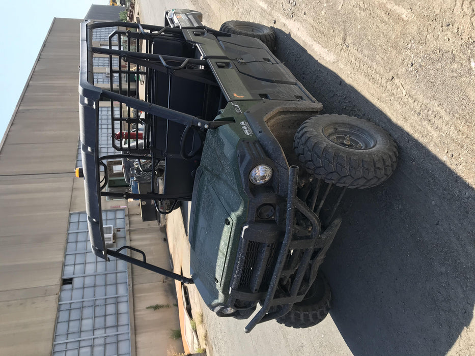 2019 Kawasaki Mule PRO-DXT Standard Options, Backup Alarm, Beacon, Plastic Hard Top, Poly Windshield, Horn Kit