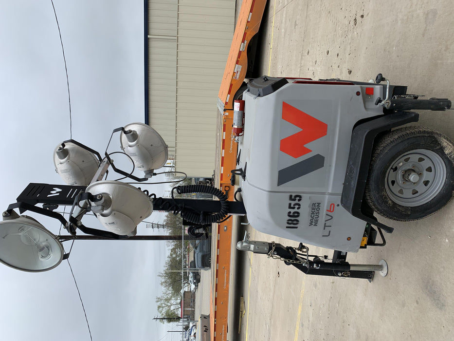 2018 Wacker Neuson LTV6L-MH Wacker Neuson LTV6L Mobile Light Tower w/Fuel Level Sensor Installed