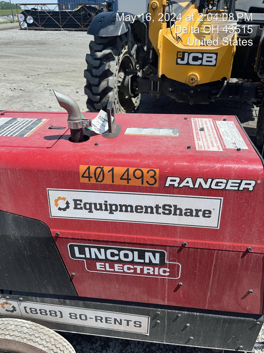 2024 Lincoln Electric Ranger 305 LPG Ranger 305 LPG, Undercarriage, Tank Holder & Strap, 10kw AC Gen, 25hp Kohler LPG Eng