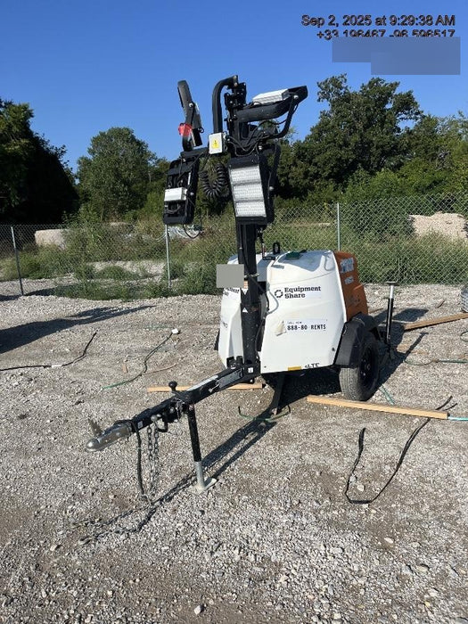 2023 Generac MLT2 Diesel, Flex Switch 120V Input, Powerzone Controller, (4) 320W LED Lights, 4kW Generator, 39.9 Gal Fuel Tank, 2" Ball, T3