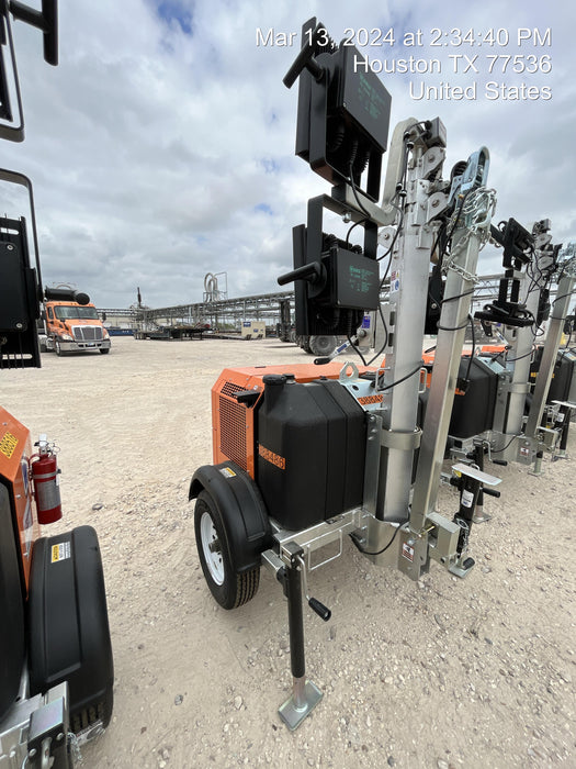 2024 Wanco WLTT-4MM4K Diesel, Deep Sea Controller, Shore Power Plug, Auto Start, (4) 350W LED Floodlights, 4kW Generator, 60 Gal Fuel Tank, 2" Ball, T3