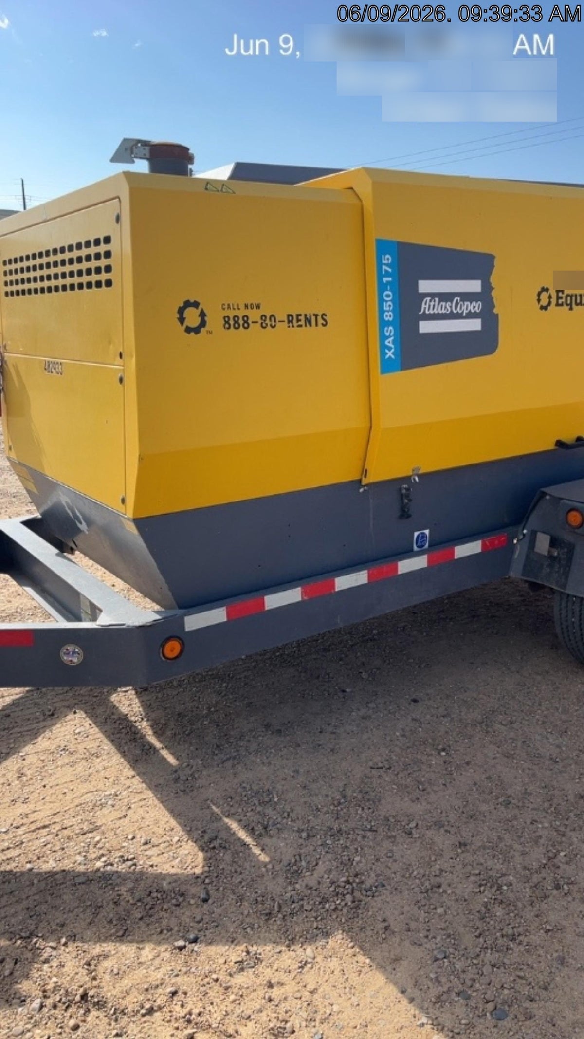2024 ATLAS COPCO XAS 850