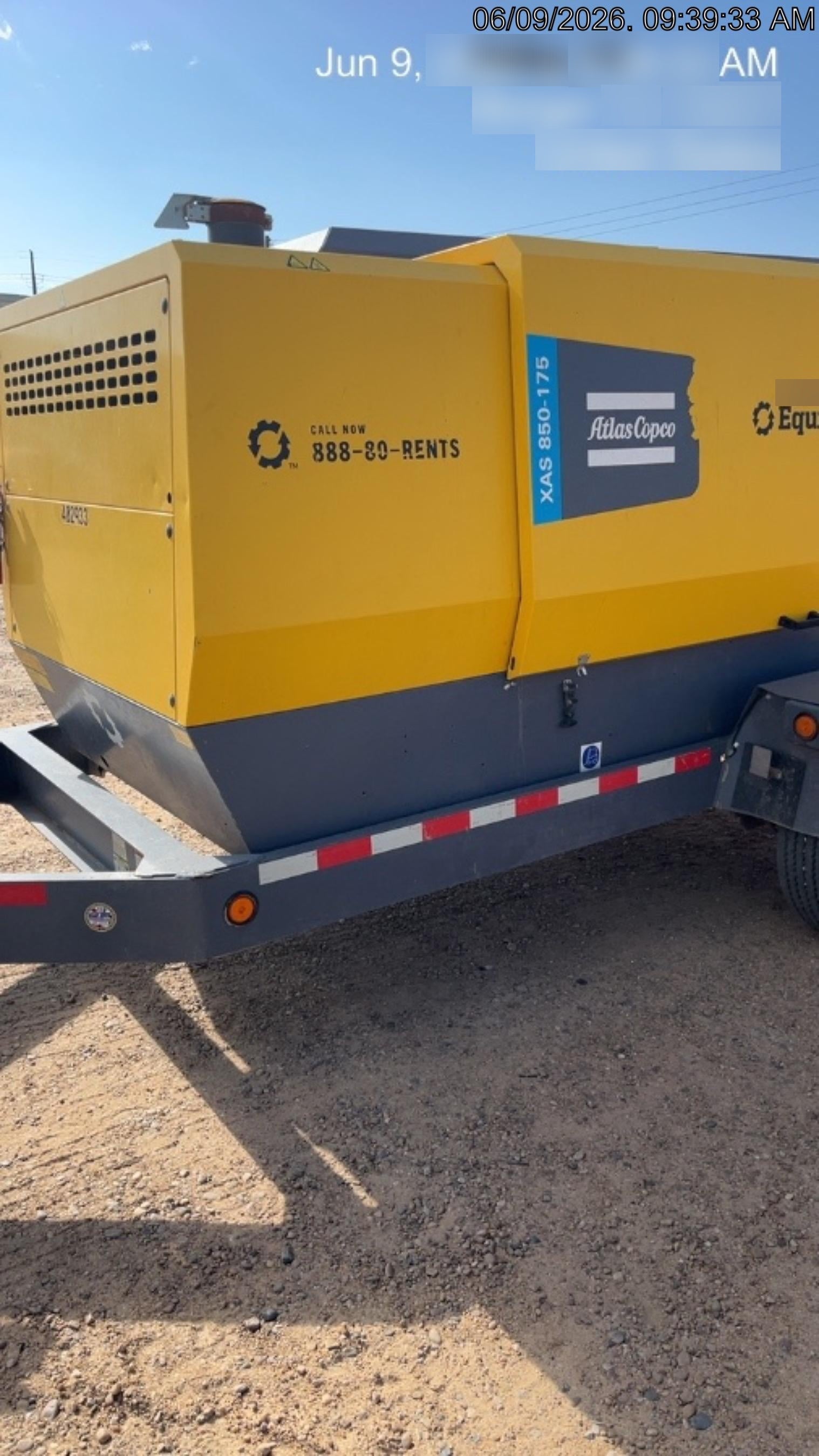 2024 ATLAS COPCO XAS 850