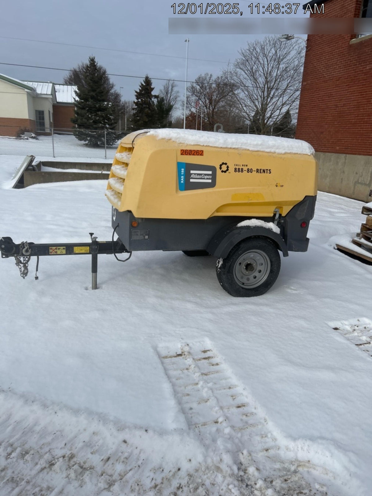 2022 ATLAS COPCO XAS188 CWK