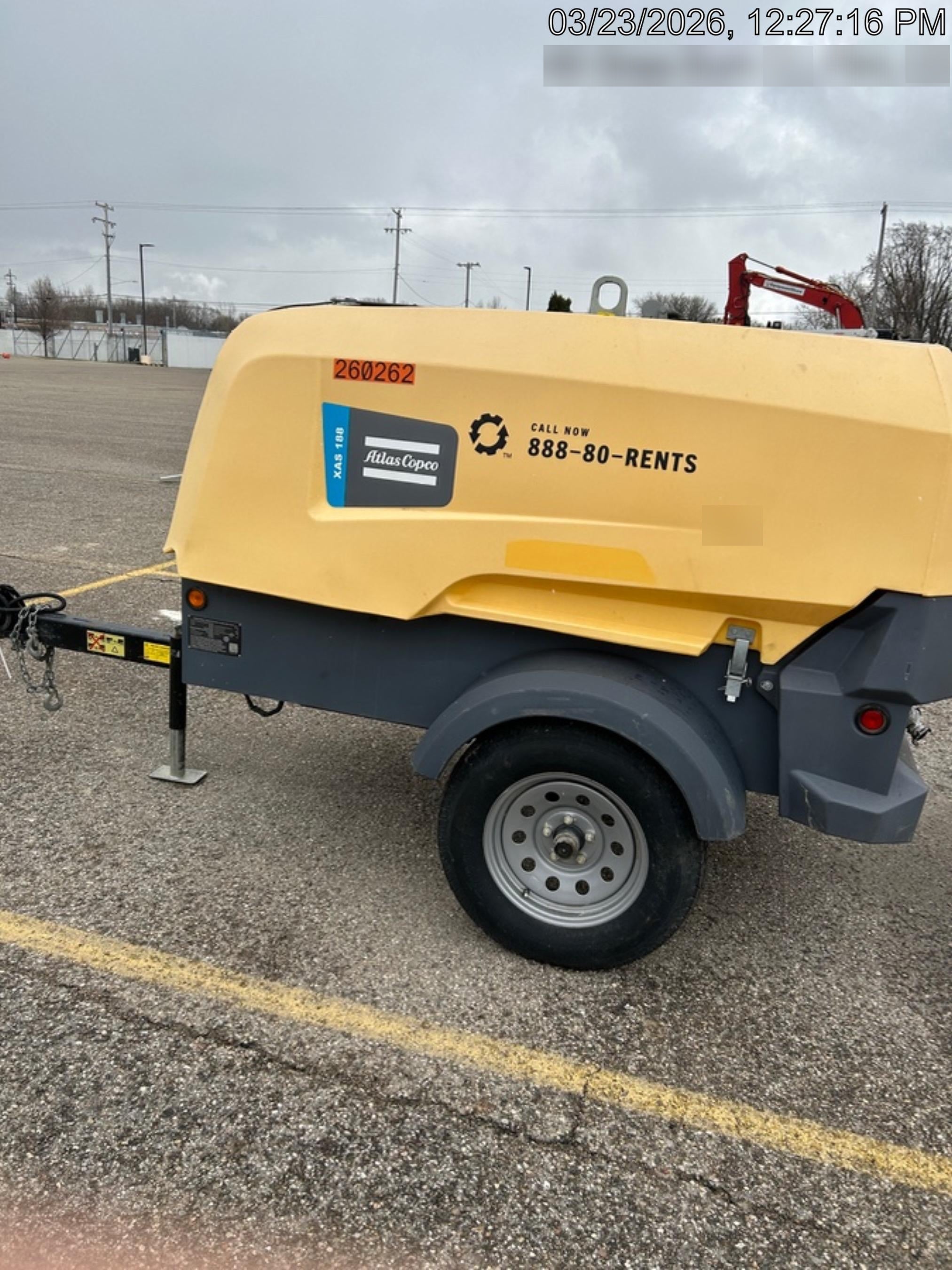 2022 ATLAS COPCO XAS188 CWK