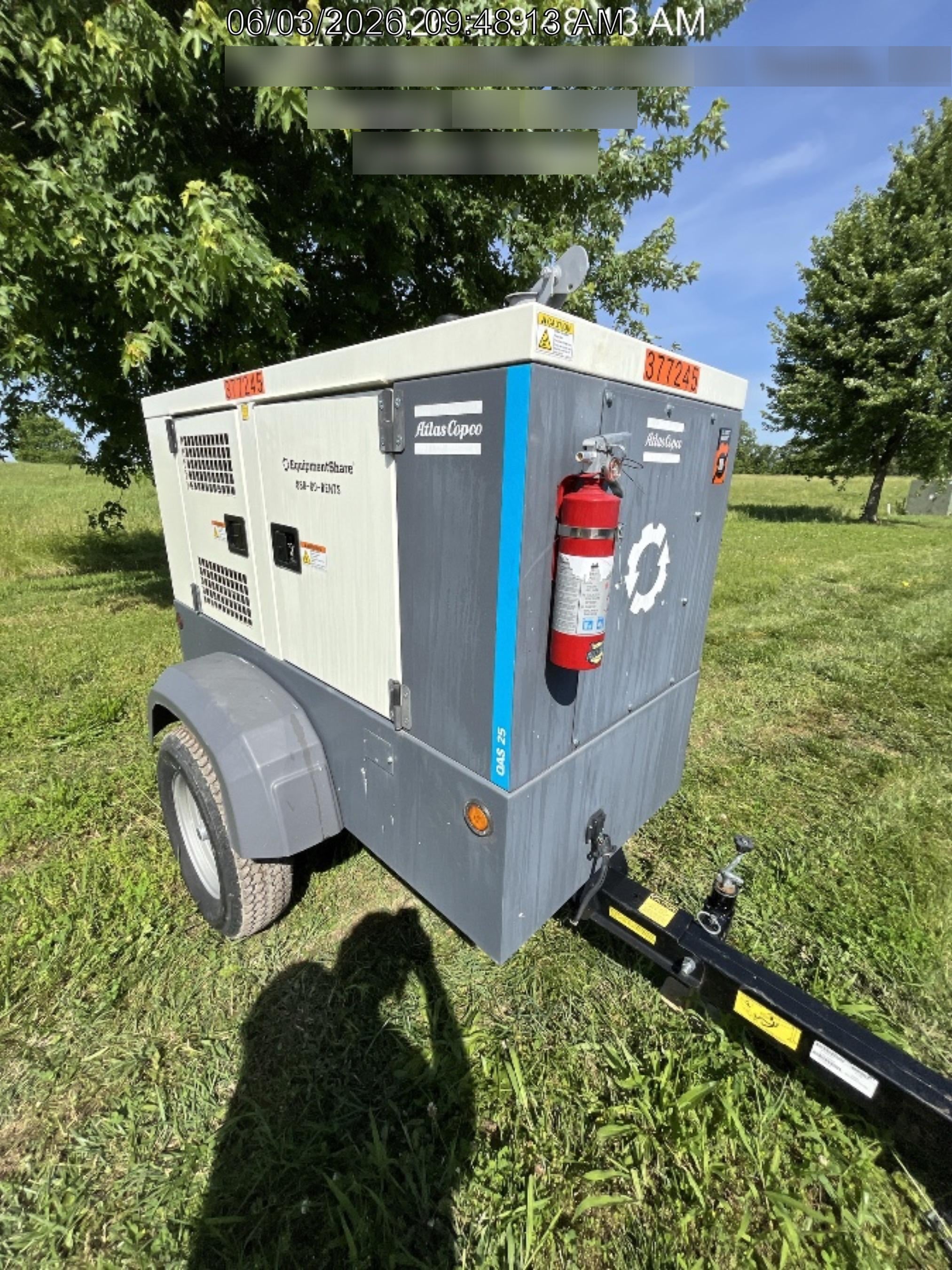 2023 ATLAS COPCO QAS25 CWK